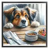 Sheepdog-11CT Stamped Cross Stitch 40*40cm/15.75*15.75in