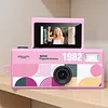 Keychain Digital Camera 1080P Retro Small Video Recorder Camcorder Support Memory Card for Travel Recording Birthday Gift for Friends