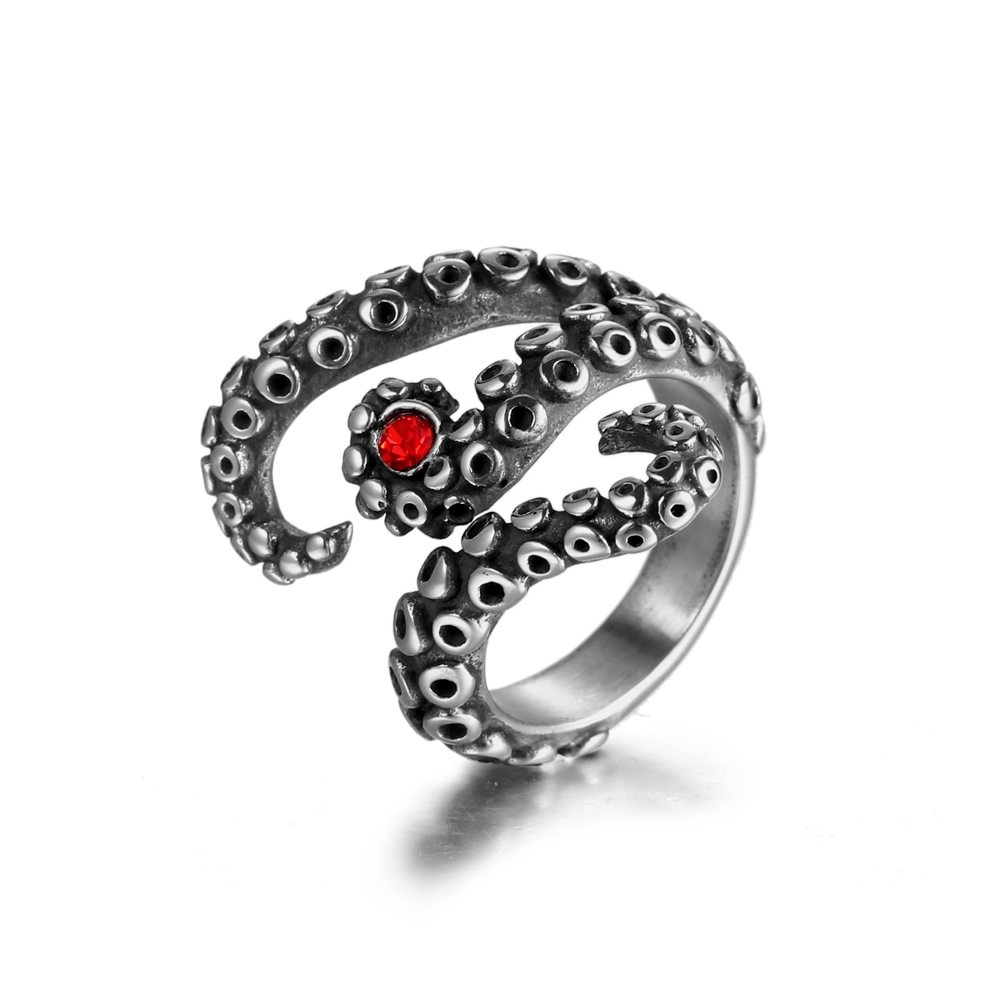 Octopus Ring Men's Vintage Ring
