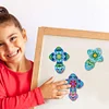 6Pcs/set Diamond Painting Cross Fridge Magnet