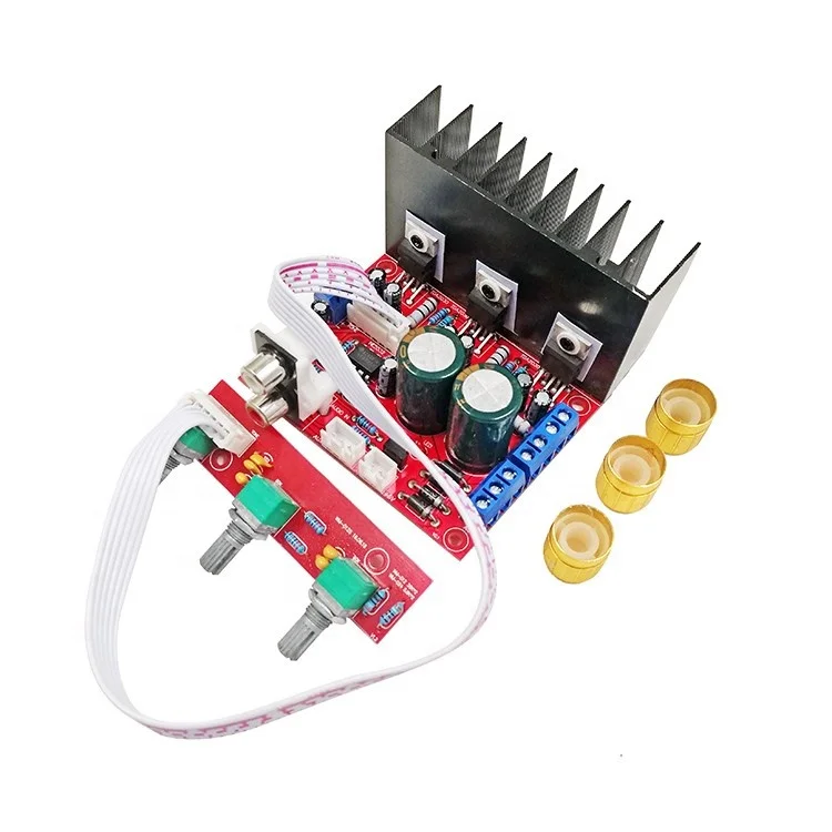 Subwoofer Power Amplifier Board 2.1 Computer 3 Channel DIY Subwoofer Audio Speaker Power Amplifier Module