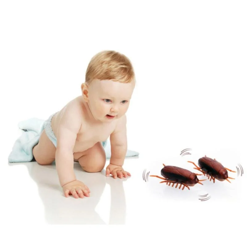 Funny Simulation of Cockroaches Pet Cat Dog Kitten Interactive Training Play Toy