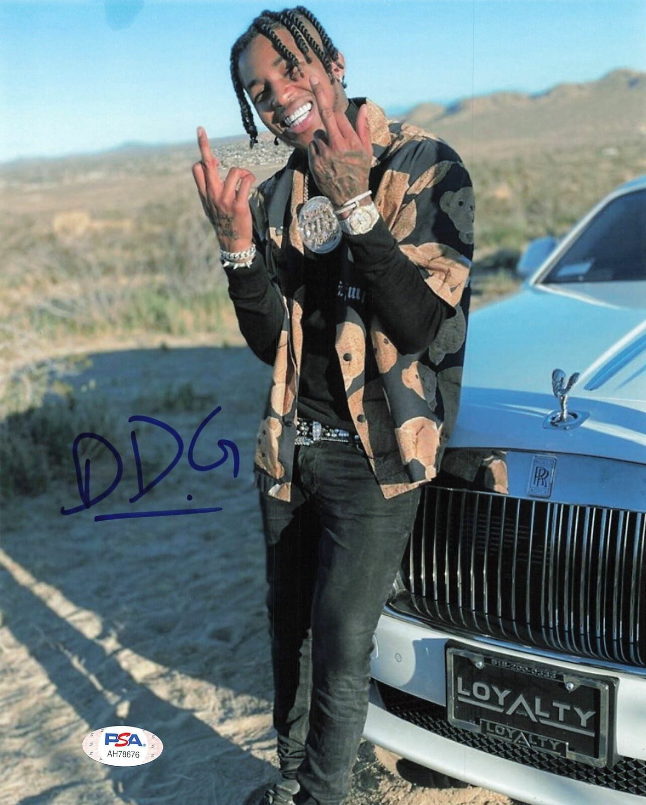 DDG Darryl Granberry Jr. signed 8x10 Photo Poster painting PSA/DNA Autographed Rapper