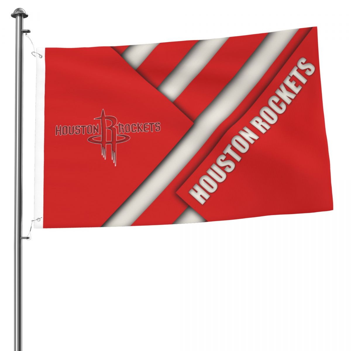 Houston Rockets Red 2x3FT Flag