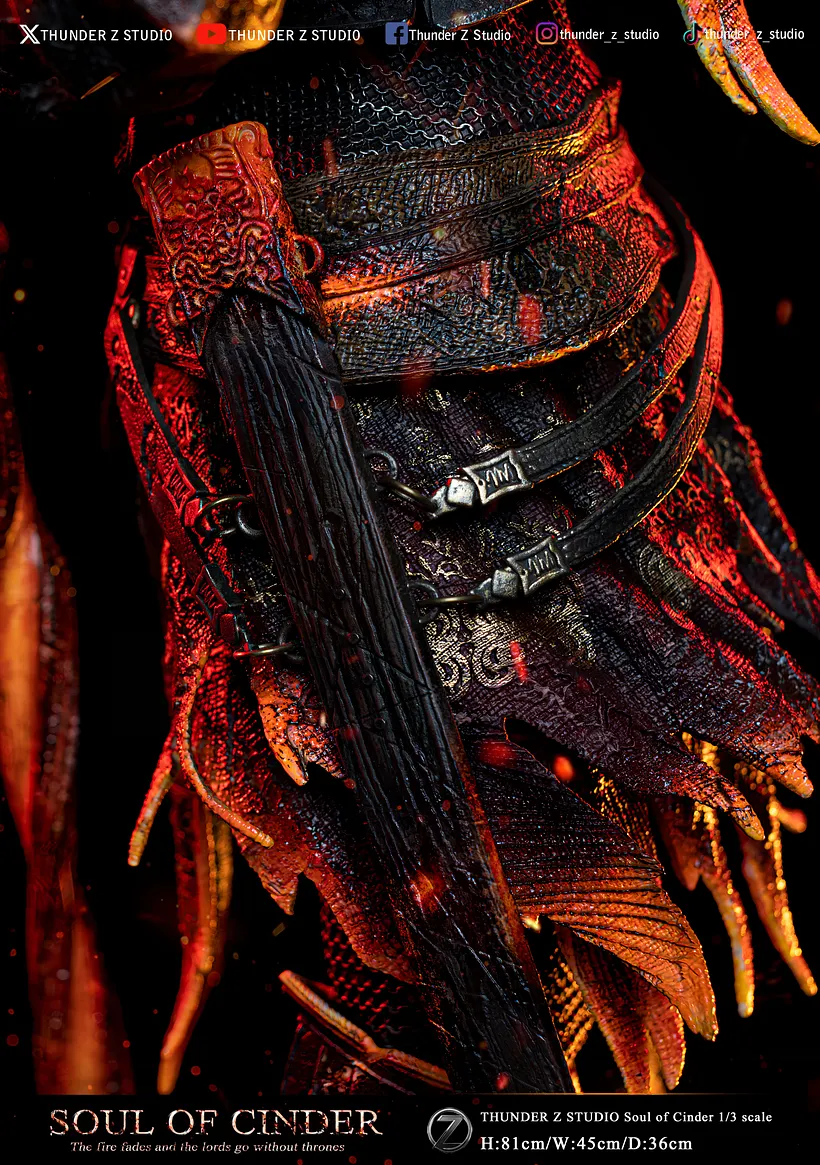 THUNDER Z Studio - Dark Souls Lord of Cinder 1/3 Statue(GK)