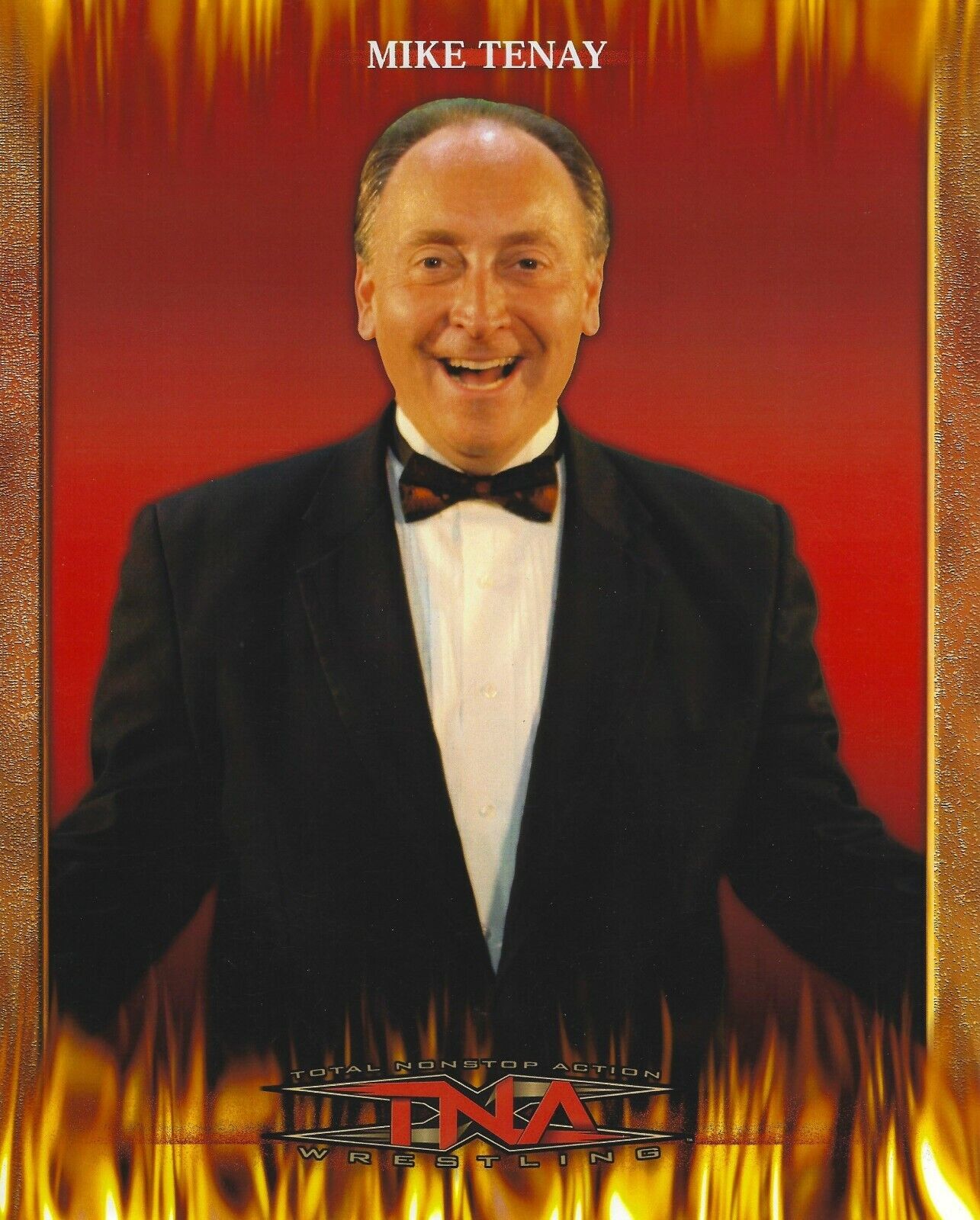 Mike Tenay Official TNA Promo 8x10 Photo Poster painting Picture Impact Pro Wrestling WWE WCW