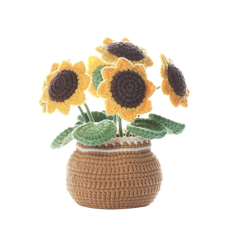 YarnSet - Crochet Kit For Beginners - Sunflower