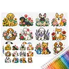 DIY 11CT 3 Strand Stamped Cross Stitch Kit for Adults 60*40cm tapestrymarket
