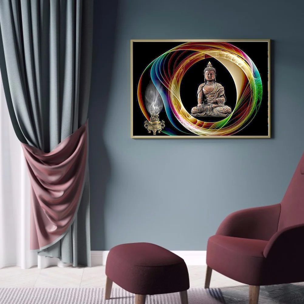 Diamond Painting - Full Round Drill - Buddha(40*30cm)