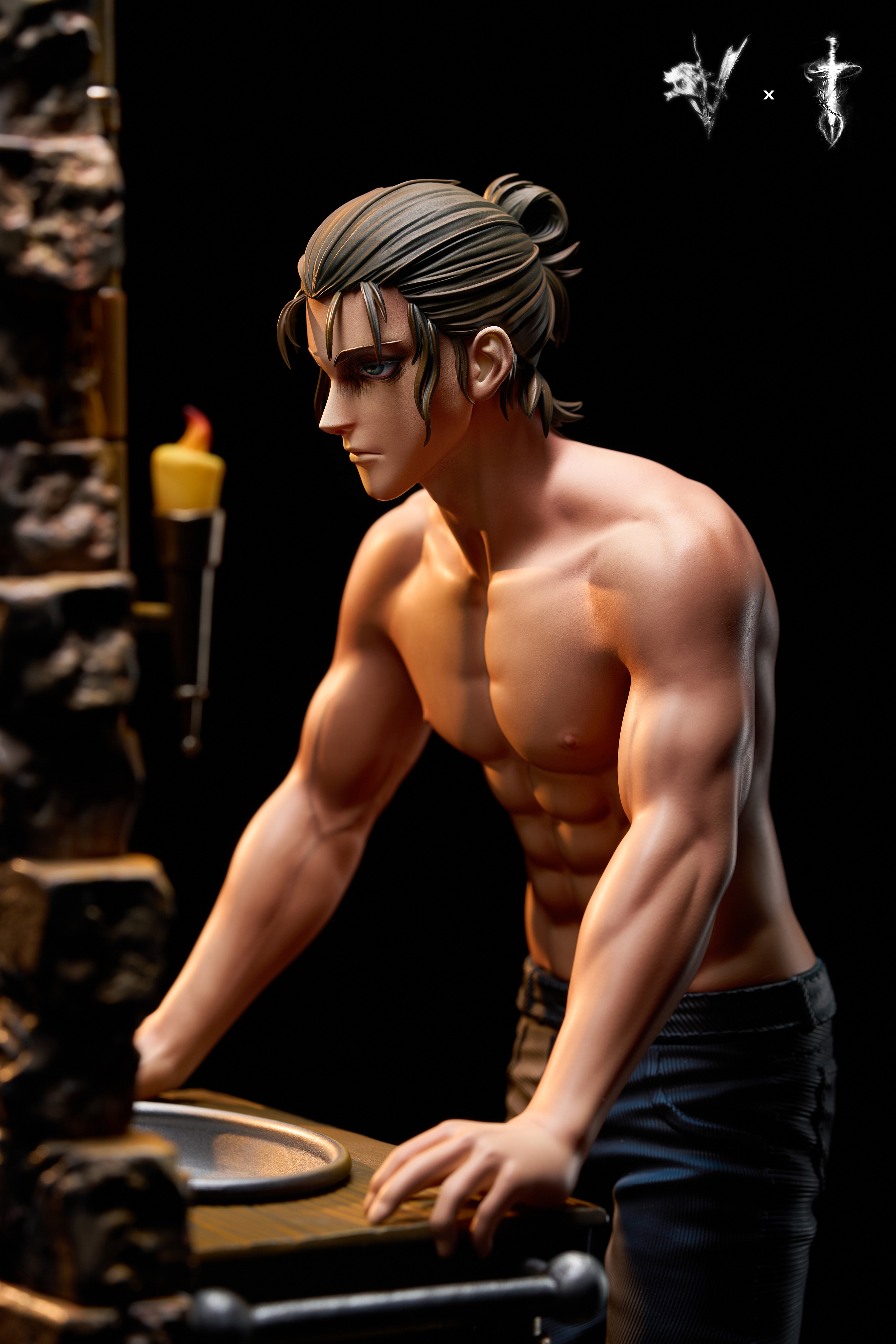 Coordinate Studio & Damocles Studio - Attack On Titan Famous Scene Series Mirror Eren 1/6 Statue(GK)-