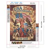 Diamond Painting -5D Full Round Drill 250th Anniversary of USA