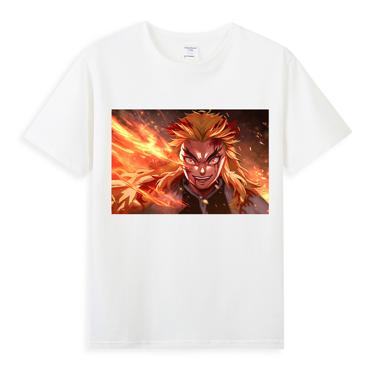 Demon Slayer-Flame Pillar:Kyojuro Rengoku/Custom Classic T-Shirts