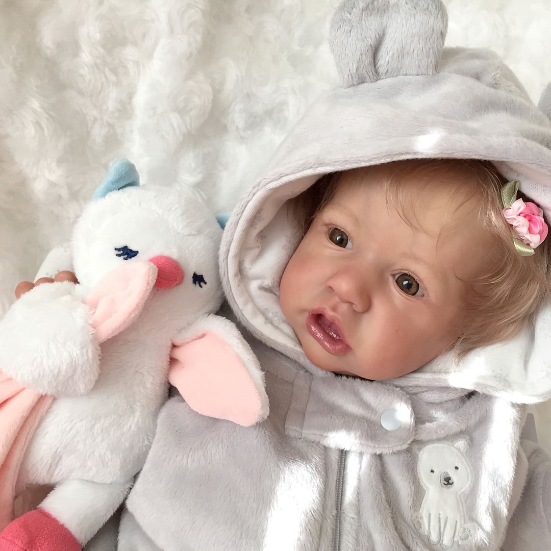 My Reborn Baby Doll Touch Real Silicone Reborn Mini Toddler Baby Doll Girl Aila 12 inches 2023 -Creativegiftss® - [product_tag] Creativegiftss®