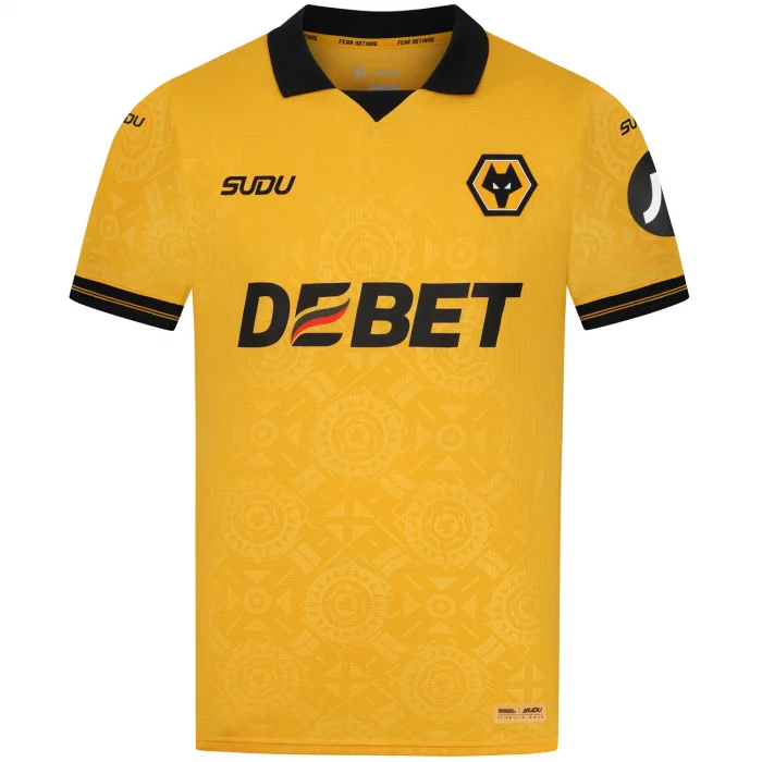 【S~4XL】Wolves 25/26 Home Football Jersey