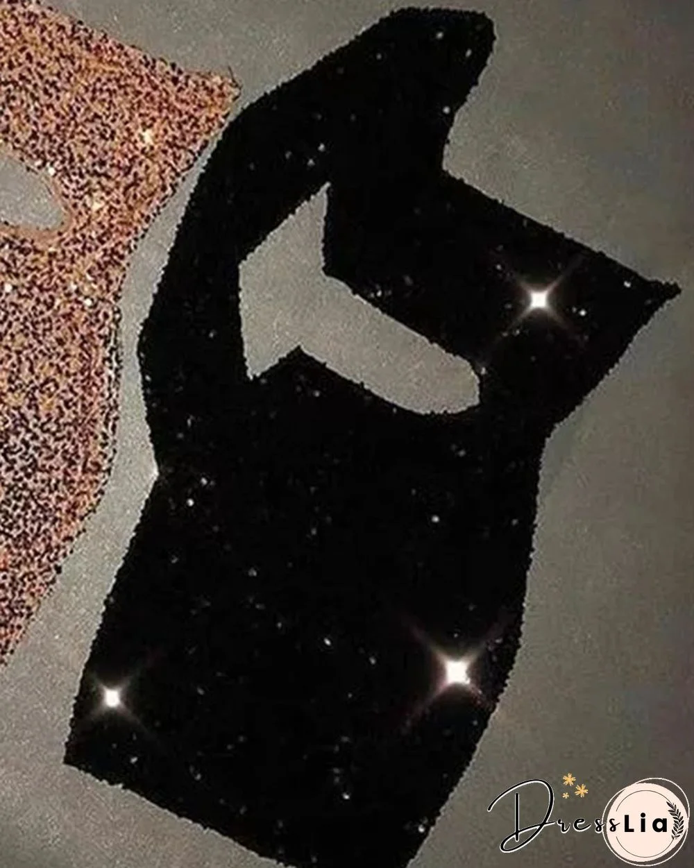 Sexy One-shoulder Sequin Party Dress
