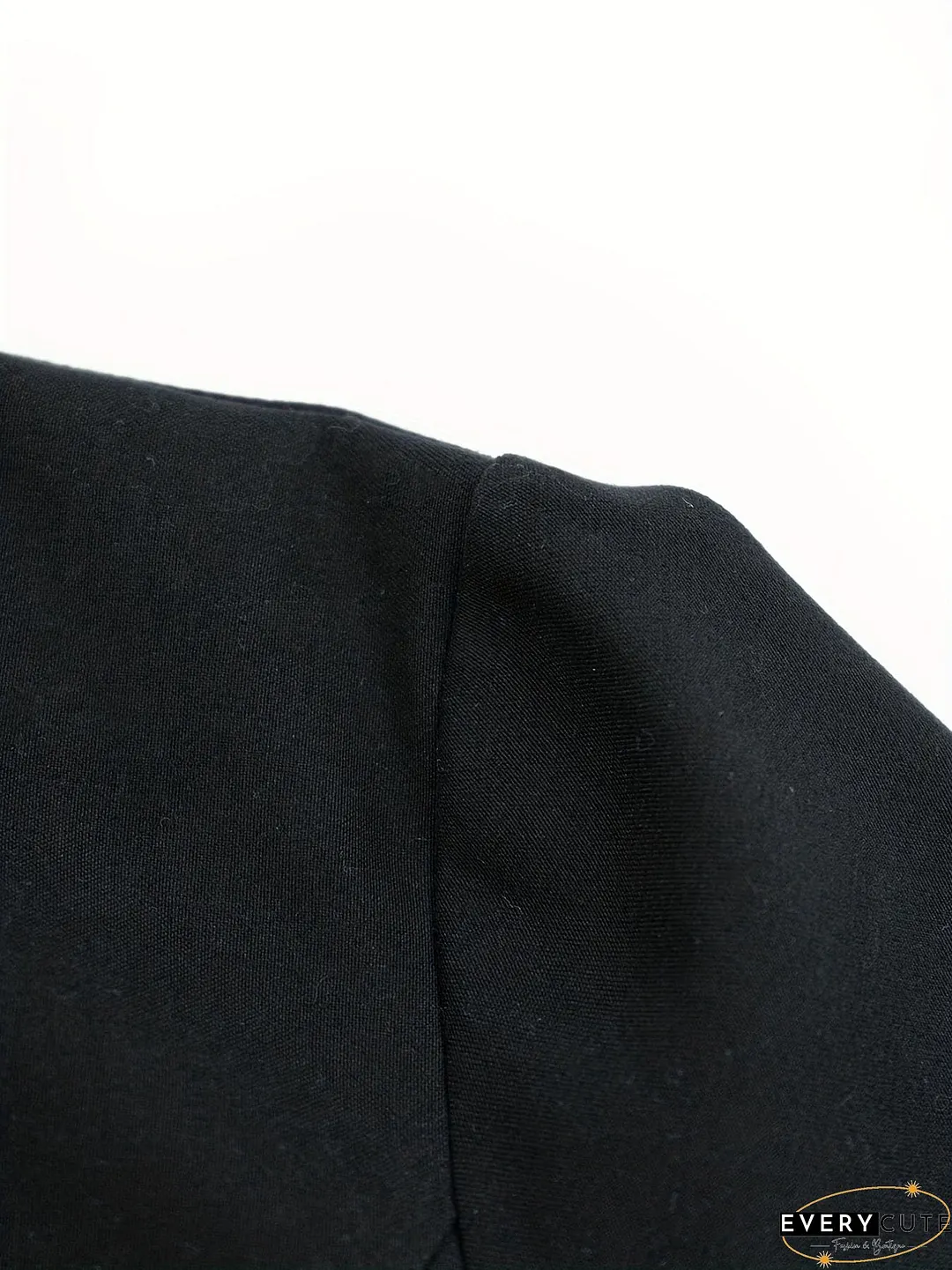 Trendy Button-Front Blazer