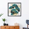 (Counted/Stamped)(Big Size) 11CT Ginkgo biloba- Cross Stitch  60*60cm/23.62*23.62in