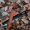BBQ Charcoal Clips Carbon Steel Long Handle Fire Poker Outdoor Camping BBQ Tools