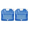 5L Camping Water Container Bags with Spout  Water Jug with Lanyard & Carabiner Foldable Water Storage Bags for Sport Camping Riding Mountaineer Backoacking