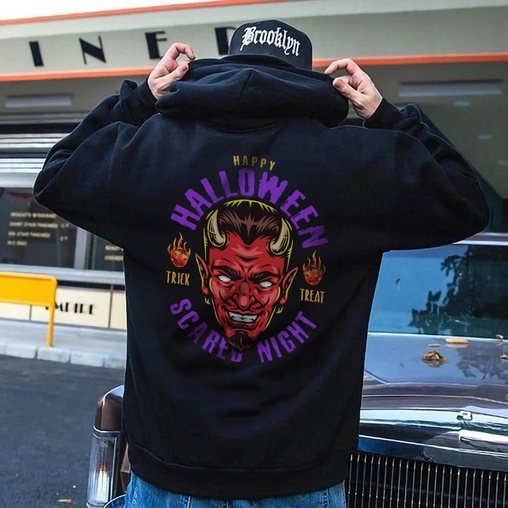 Devil's Due Trick or Treat Halloween Horror Nights Hoodie