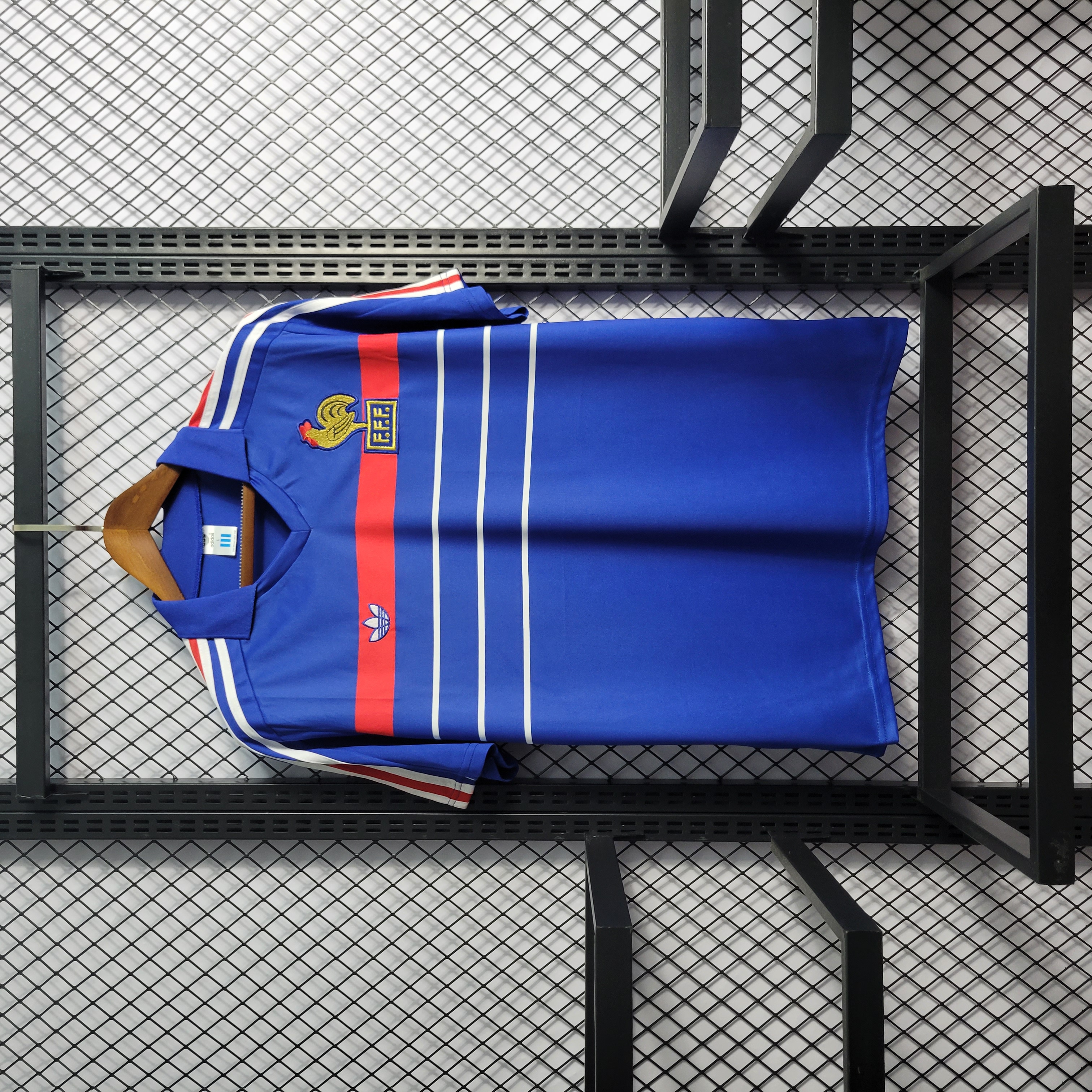 Retro France 1984 Home Stadium Jersey