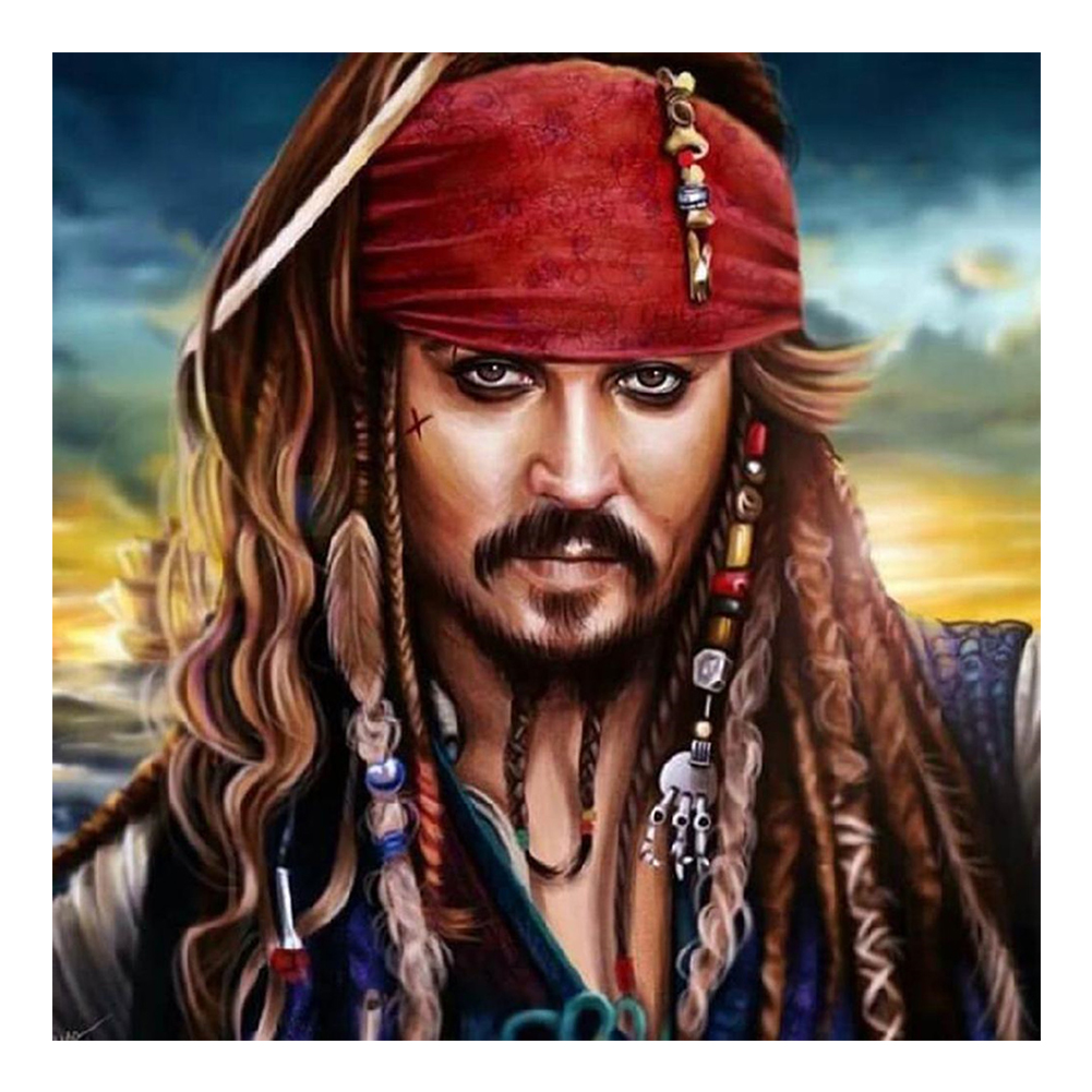 Pirates Of The Caribbean 30*30cm(canvas) full square drill diamond painting