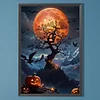 (40*60cm)Halloween Tree - Full Round Drill Diamond Painting