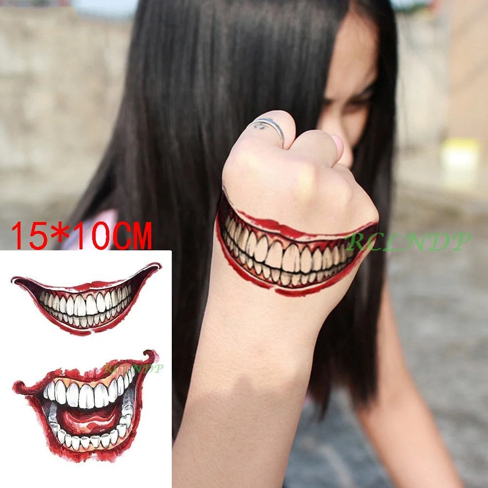Waterproof Temporary Tattoo Sticker cool Fake Tatto Flash Tatoo Japan anime Spirited Away Tato body art for Girl Women Men