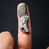 Stainless Steel Mini Compact Bottle Opener & EDC Cutter Multifunctional Bottle Opener Keychain Tool Small Pocket Knife for Packages Camping DIY & Everyday Carry Gear