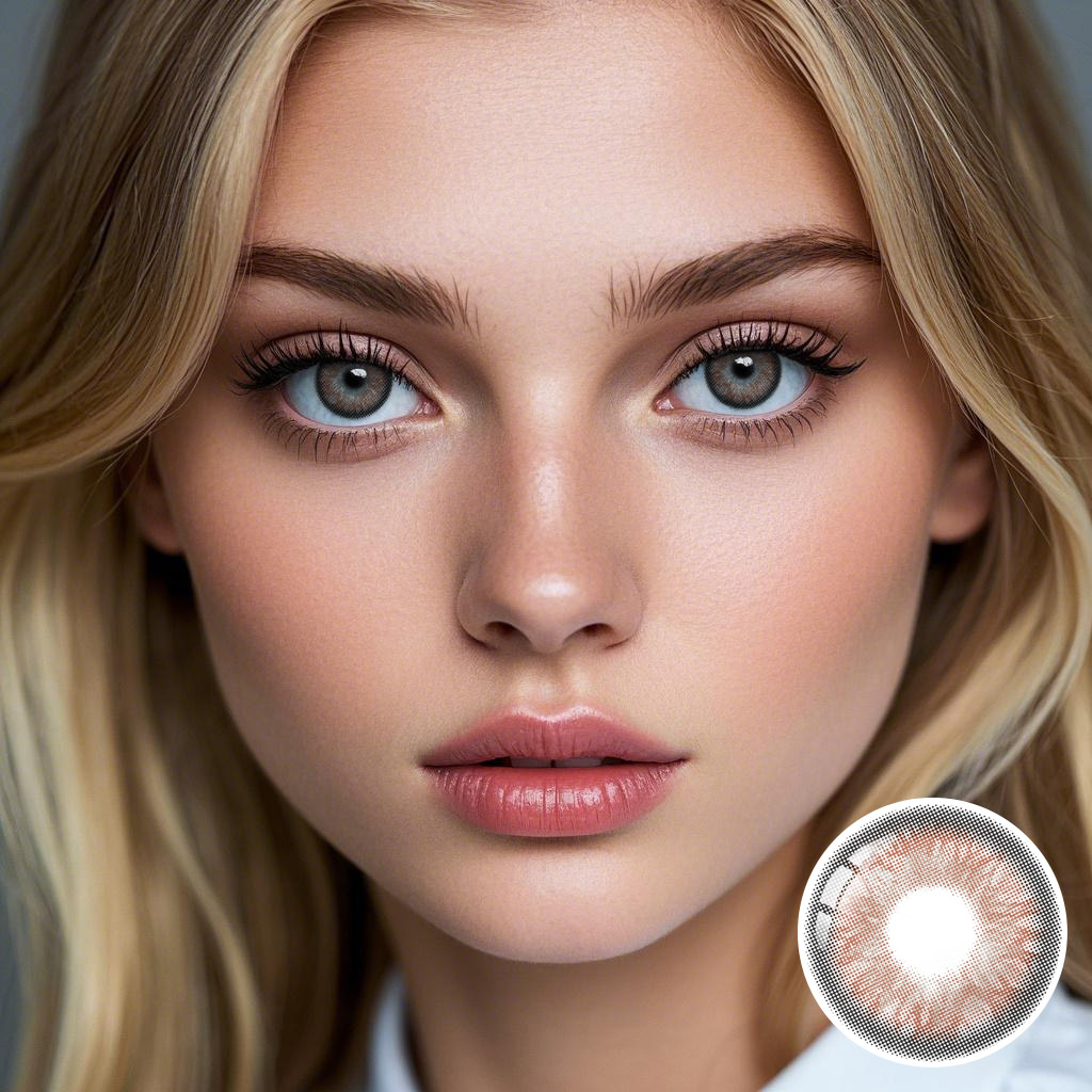 Iris Honey Contact Lenses