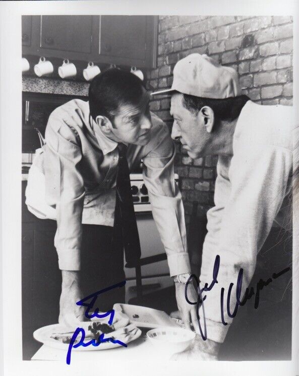 The Odd Couple (Tony Randall & Jack Klugman) signed 8x10 Photo Poster painting in-person