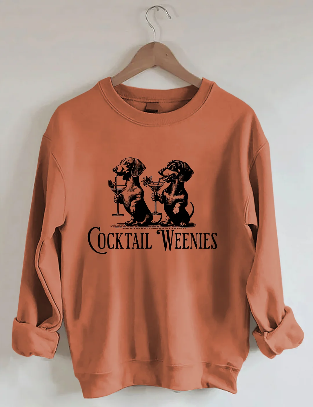 Cocktail Weenies Dachshund Sweatshirt