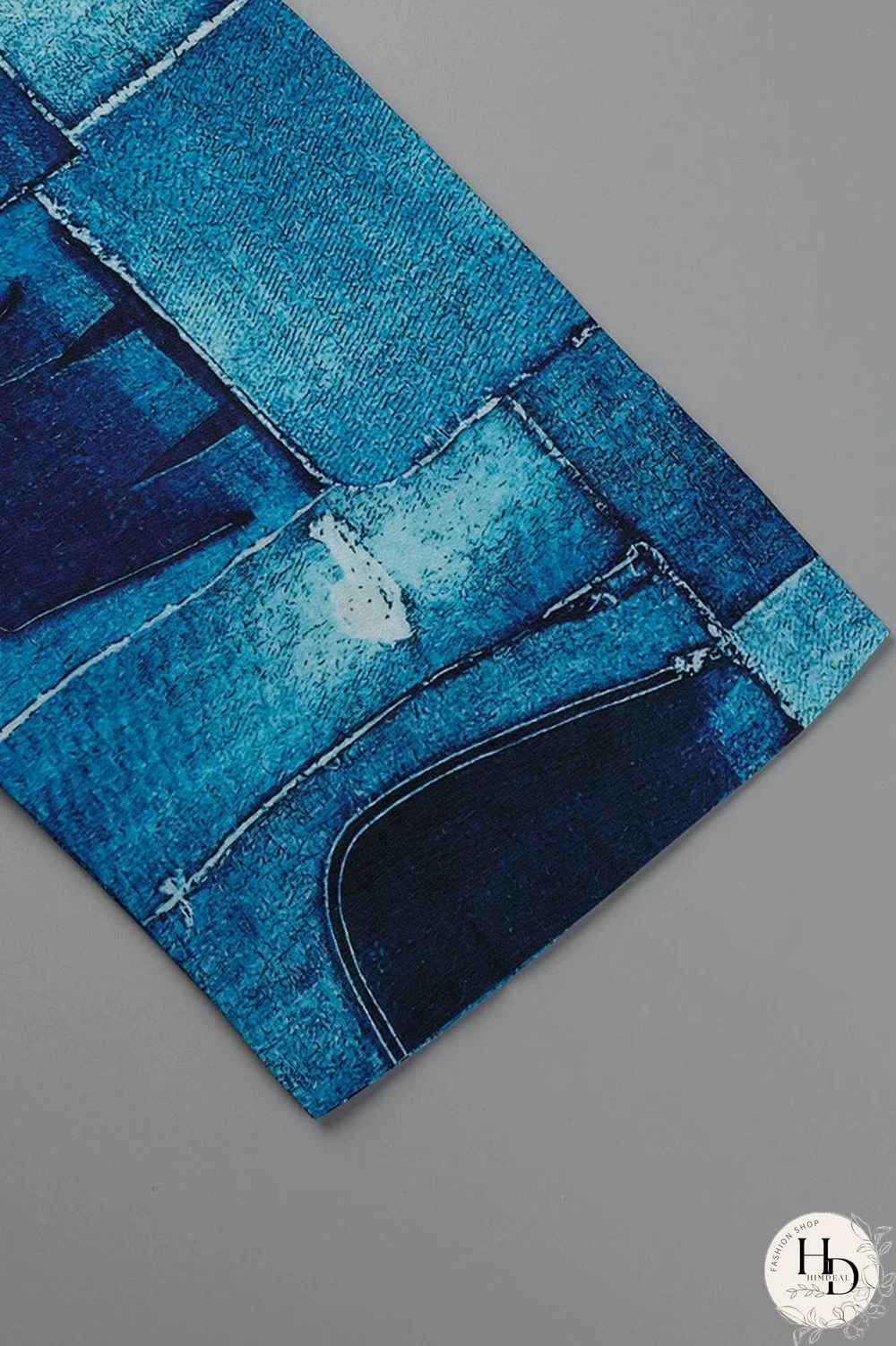 Camouflage Fashion Casual Print Patchwork Turndown Collar Shirt Dress