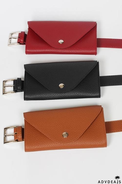 Fanny Pack Leather Belt Bag