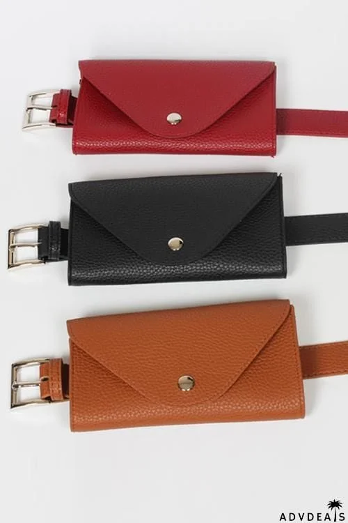 Fanny Pack Leather Belt Bag