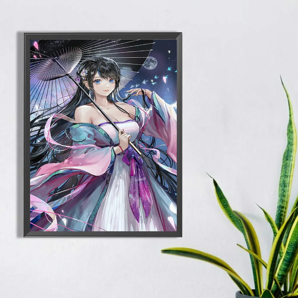 Full Round Diamond Painting 30*40cm - Girl
