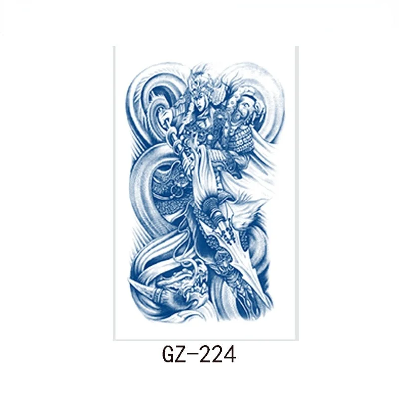 Net Red Herbal Juice Tattoo Sticker Semi-permanent Waterproof Sweat Resistant Tattoo Masking Scar Tattoo Sticker