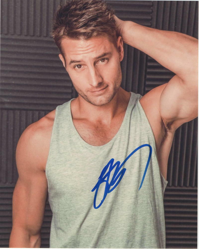 JUSTIN HARTLEY SIGNED AUTOGRAPHED 8X10 Photo Poster painting - HOT, SEXY, THIS IS US STUD 1