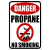 Danger Propane No Smoking - Vintage Metal Signs(12*16Inch) - Warning