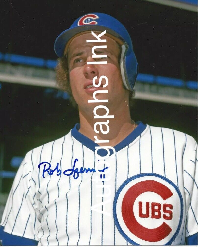 Rob Sperring Autographed 8x10 Chicoago Cubs#1