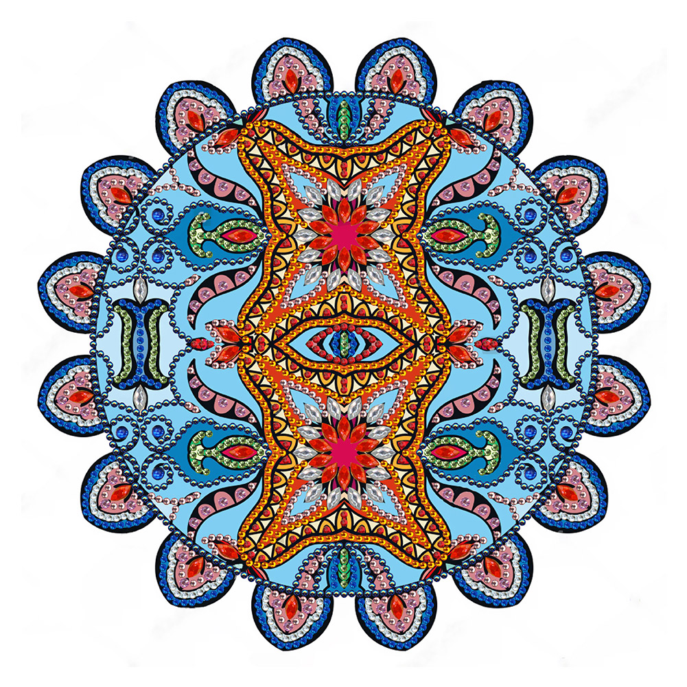 

Mandala - Special Shaped Diamond Painting - 30*30CM, 501 Original