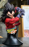 Super Saiyan 4 Son Goku & Vegeta Bust Statue - Dragon Ball Statue - RuYun Studio