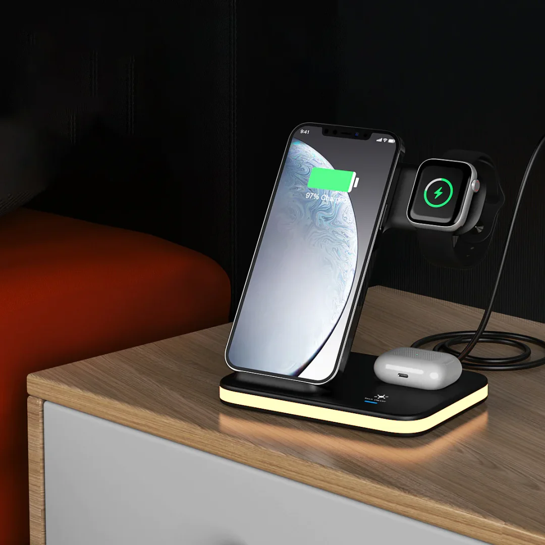 Three-in-one Wireless Multi-function Charger