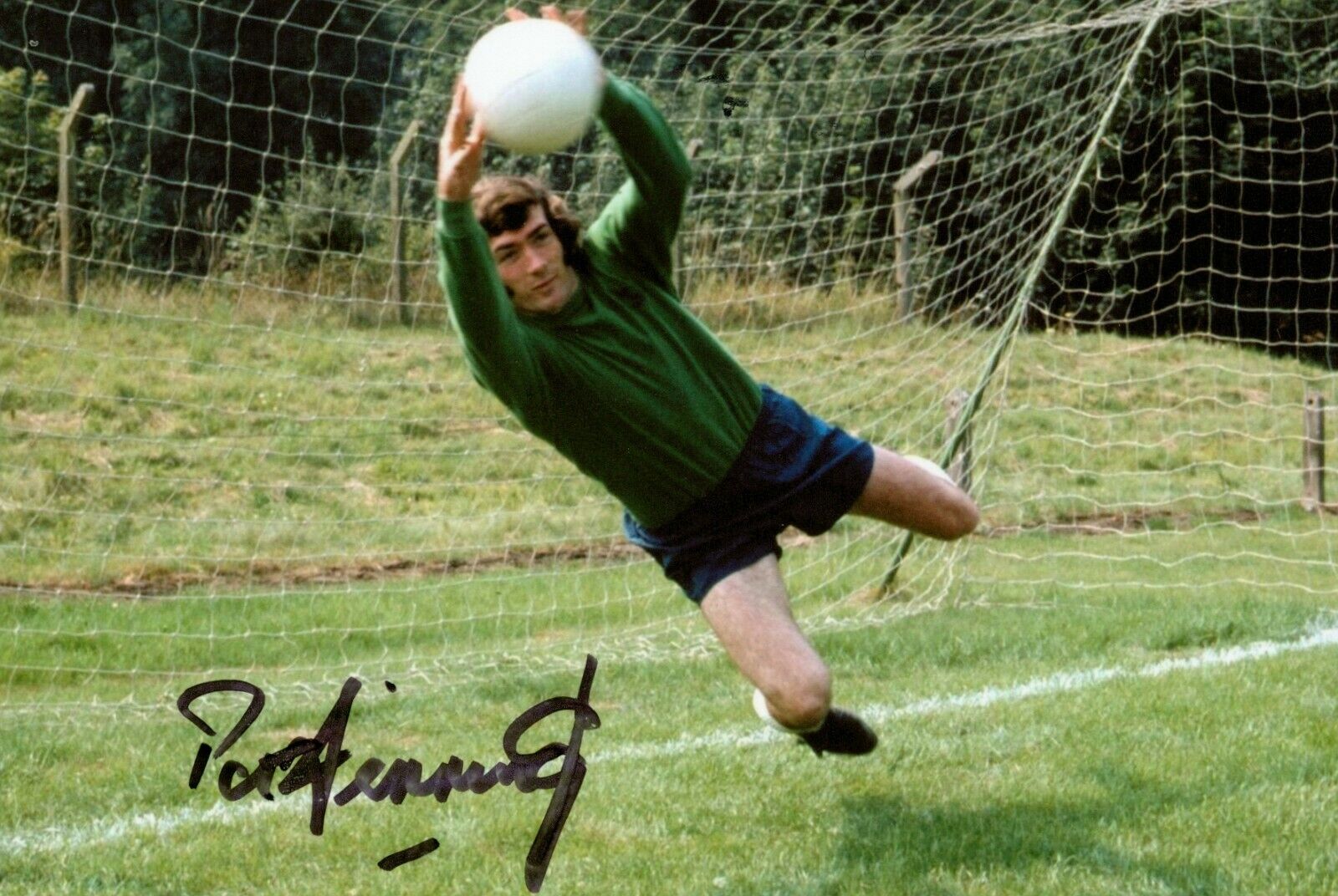 Pat Jennings Signed 6x4 Photo Poster painting Tottenham Hotspur Northern Ireland Autograph + COA