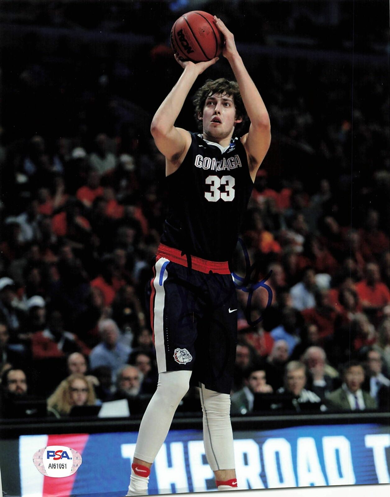 KYLE WILTJER signed 8x10 Photo Poster painting PSA/DNA Gonzaga Houston Rockets Autographed