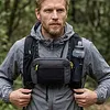 Outdoor Waist Pack Hiking Hanging Side Pocket Ultralight Multi-Functional Chest Pack Adjustable Strap Multi Pockets Chest Bag for Camping Outdoor Sports