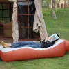 Camping Infl atable Cushion Single Small Air Sofa