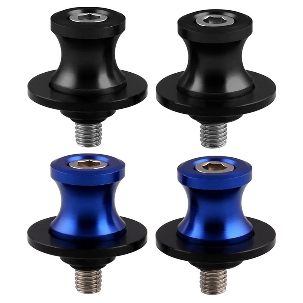 

2pcs 8mm CNC Aluminum Motorcycle Swingarm Spools Sliders for Honda Suzuki, Black, 501 Original