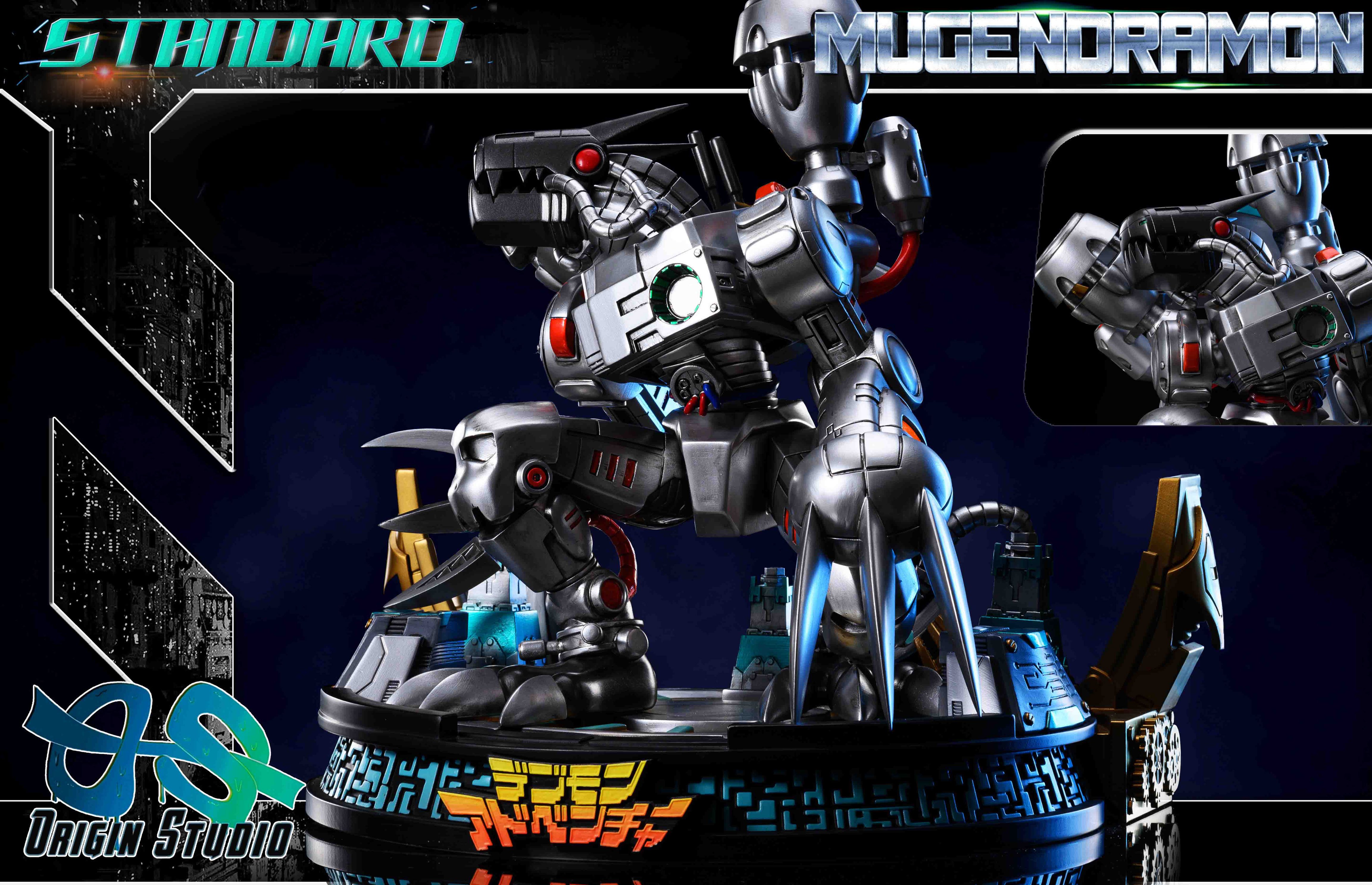 Machinedramon - Digimon Statue - Origin Studios [Pre-Order]-shopify