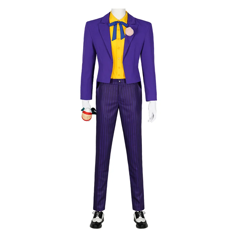 DC Joker Outfit Jack Napier Cosplay Costumes